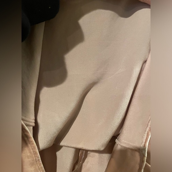 Reformation Lorraine Velvet Silk Mini Dress 💗 Sz 4 - Picture 16 of 16